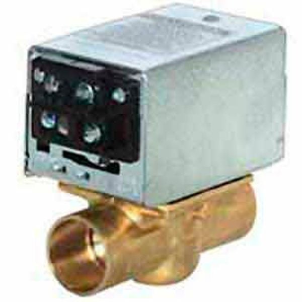 B394299 1 in. Sweat Connection Two-Way On-Off Low Volt Honeywell V8043F1051 Motorized Zone Valve