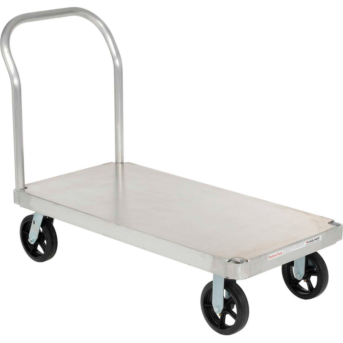 2400 lbs Magliner Aluminum Platform Truck with Smooth Deck - 48 x 24 in.