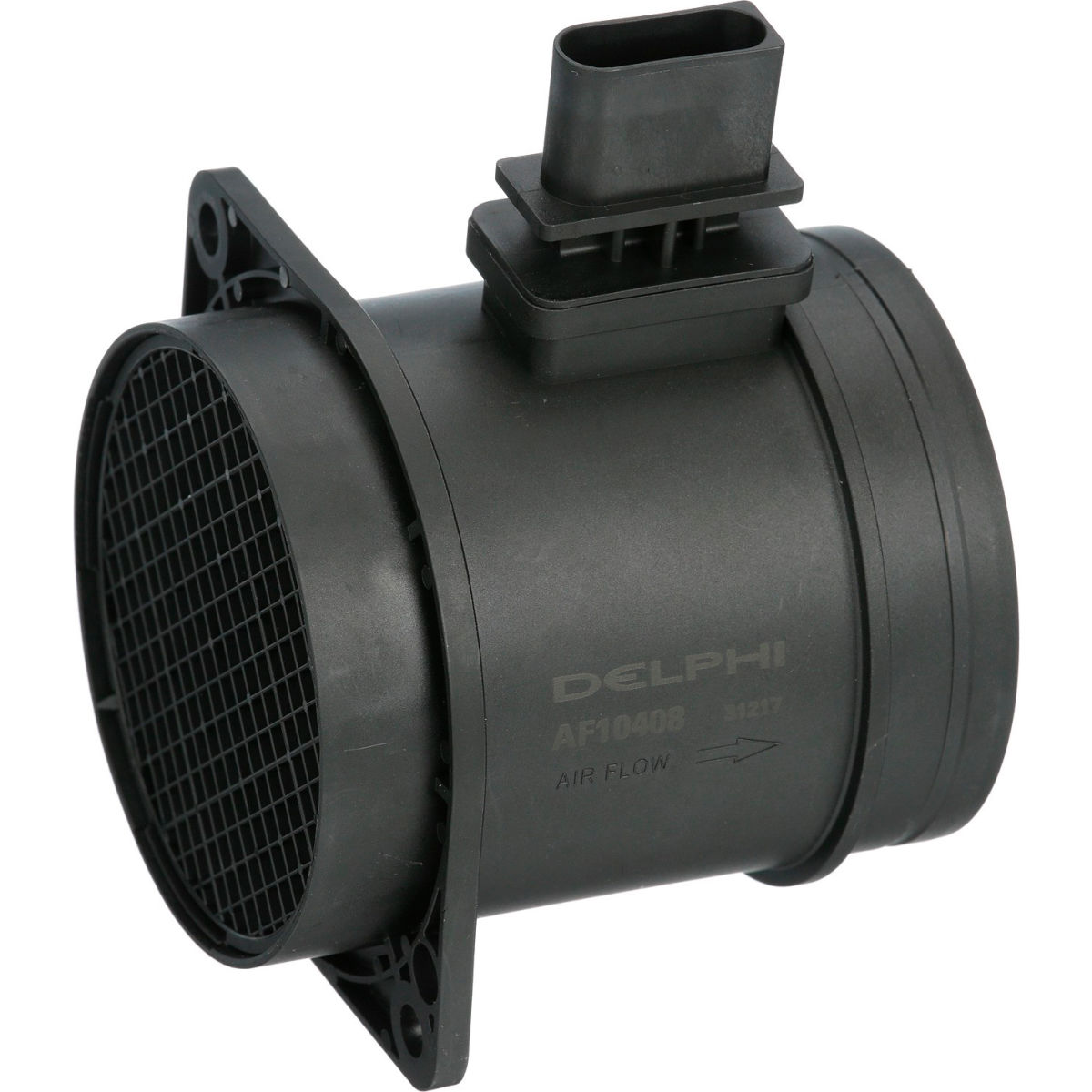 B2514457 AF10408 Black & Silver Mass Air Flow Sensor for 2007-2010 Audi Q7