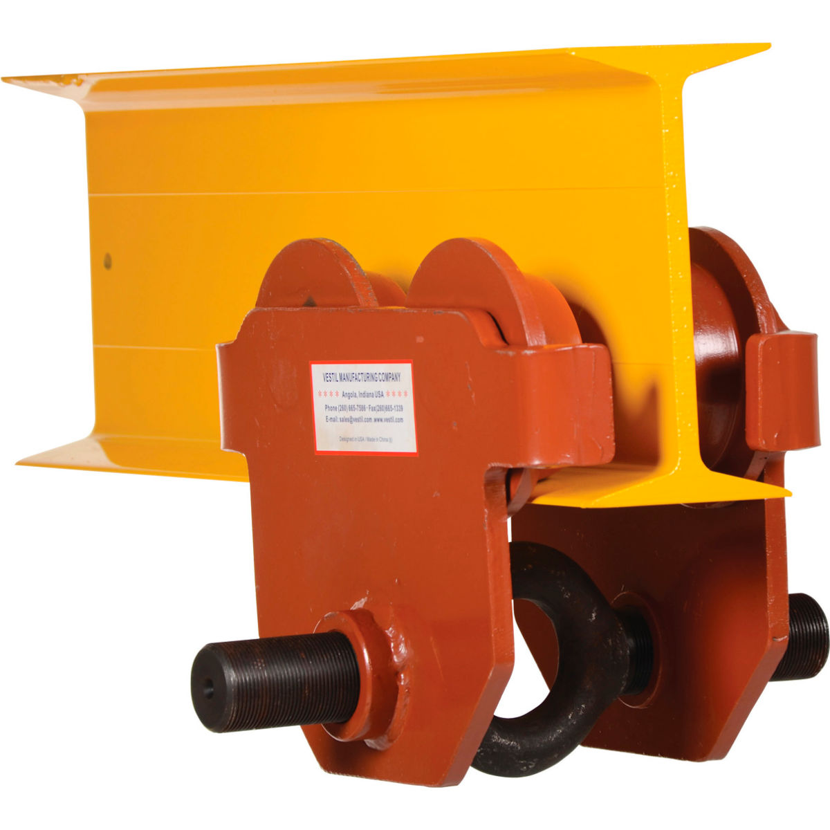 E-MT-6 6000 lbs Standard Eye Adjustable Manual Trolley