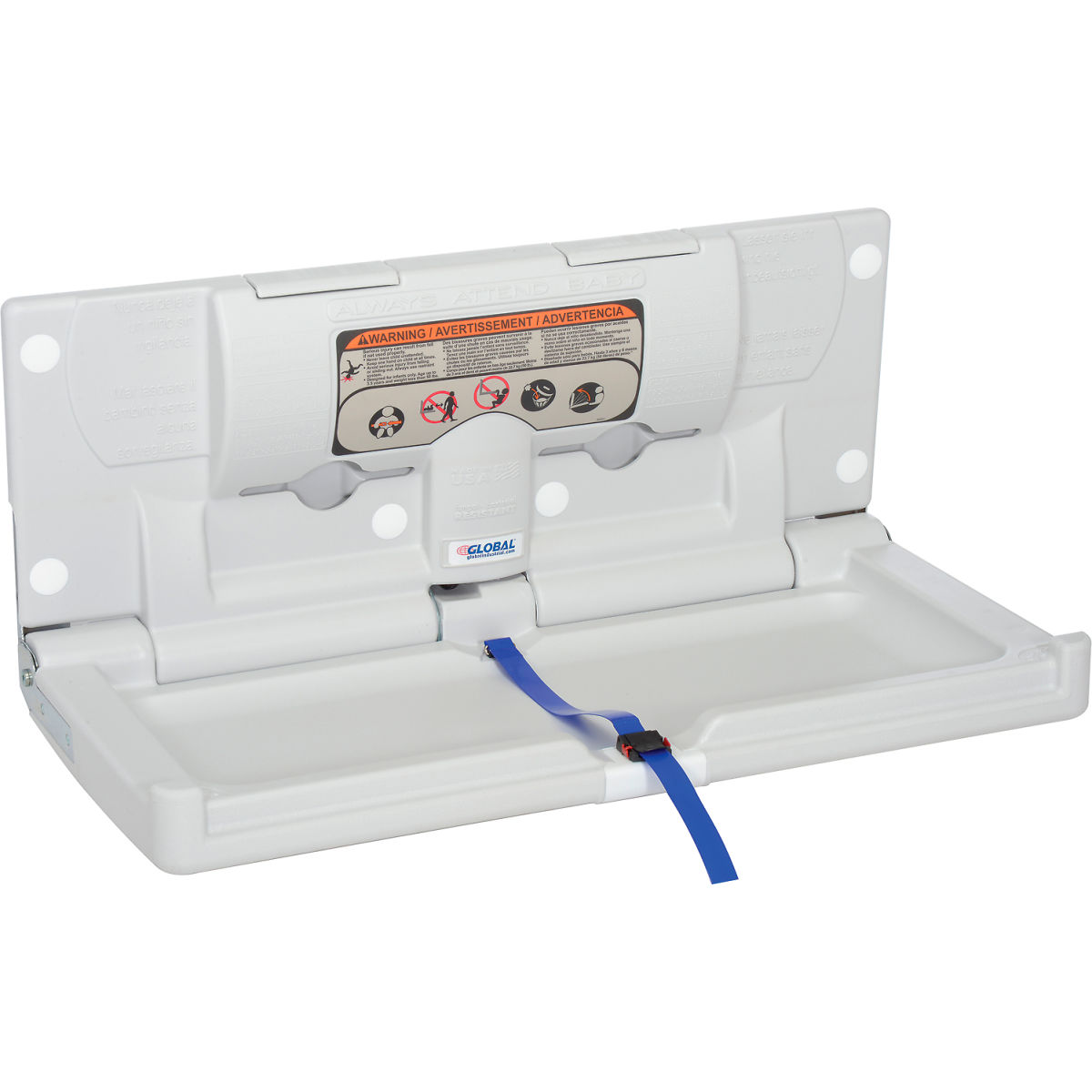 641430 Global Industrial Baby Changing Station