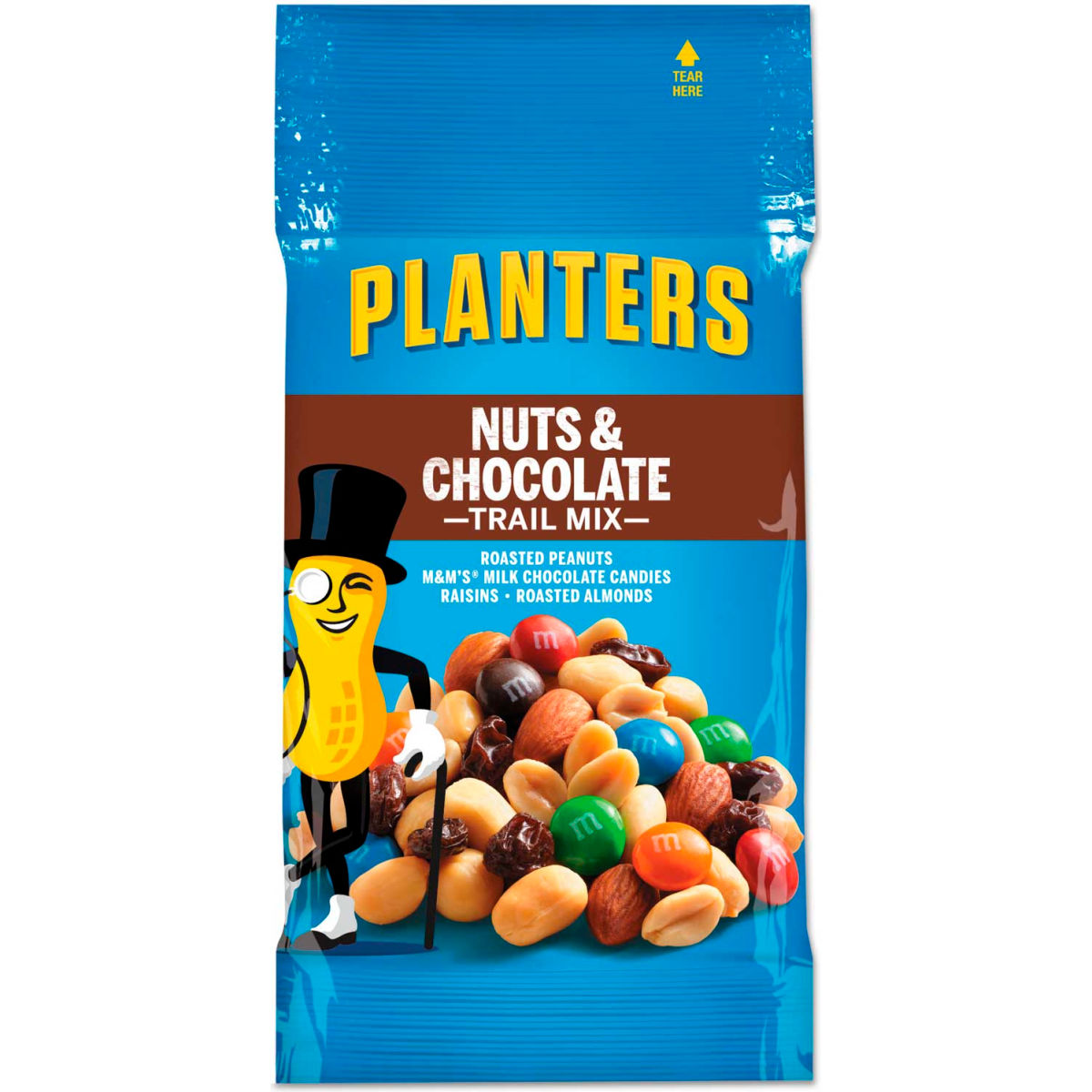 Picture of United Stationers Supply B2331376 Planters Trail Mix&#44; Nut & Chocolate with 2 oz Bag - 72 per Case