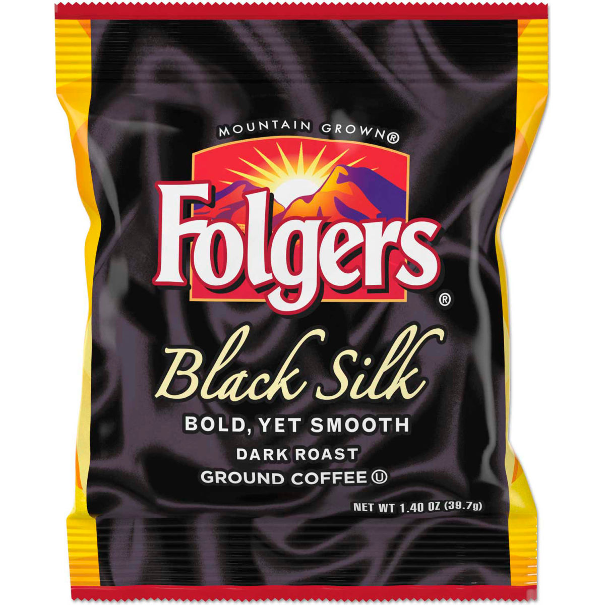 Picture of Folgers B2349048 1.4 oz Black Silk Coffee Pack - 42 per Case