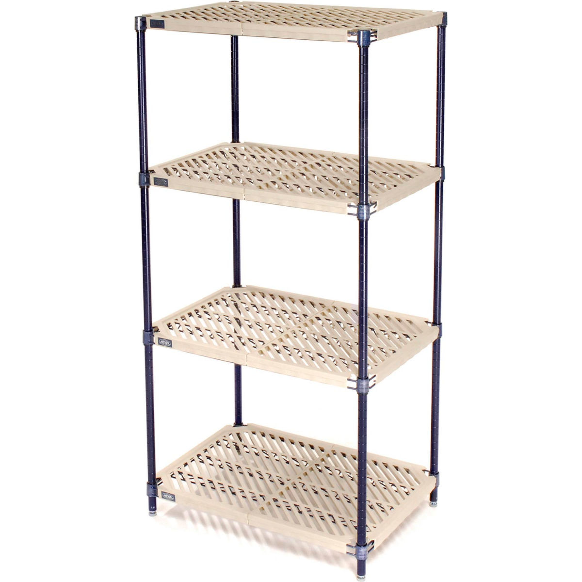 Nexelite Vented Plastic Nexelon Shelving - 30 x 24 x 54 in.
