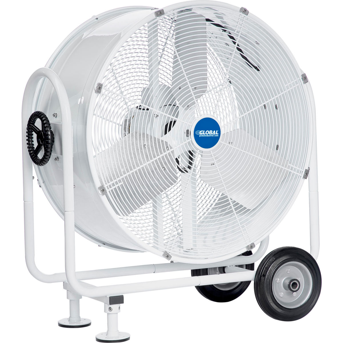24 in. 5800 CFM & 0.25 HP Mobile Tilt Drum Blower Fan