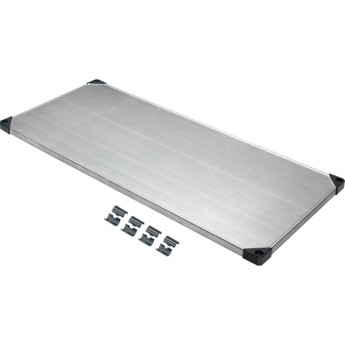 S2454SZ Nexel Solid Galvanized Steel Shelf - 54 x 24 in.
