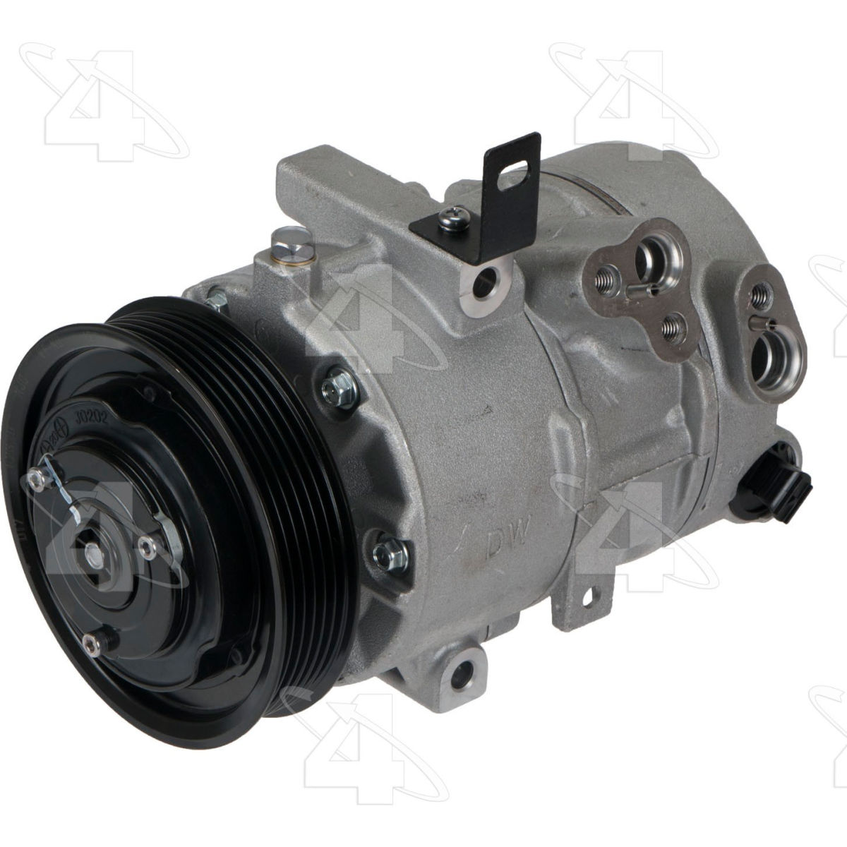 Four Seasons B2461916 168312 New Halla DVE16 Compressor with Clutch for 2016-2017 Hyundai Tucson