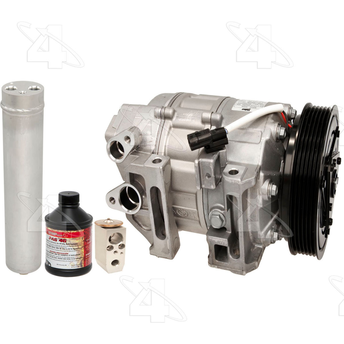 Four Seasons B2467948 4859NK Complete Air Conditioning Kit with New Compressor for 2007-2012 Nissan Altima