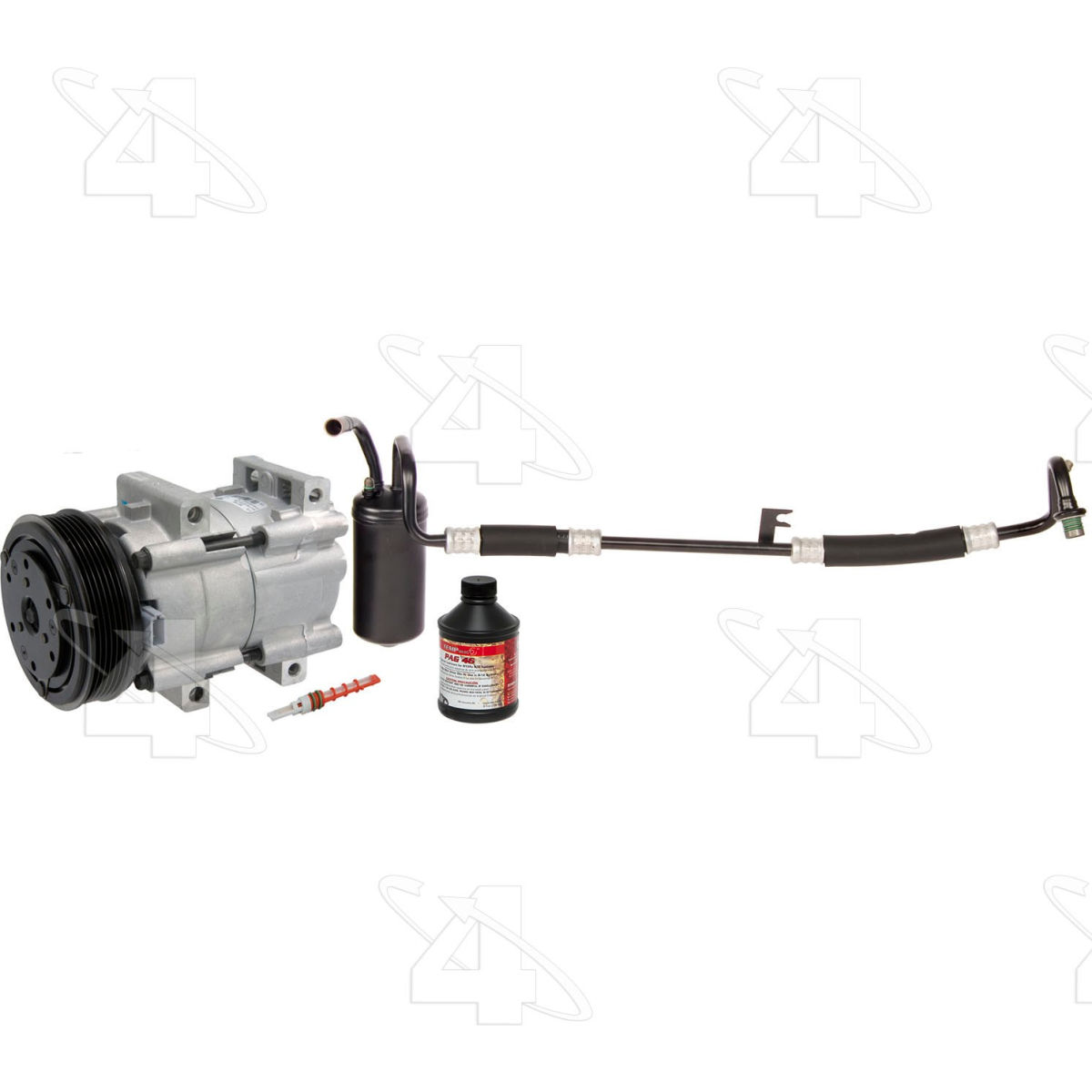 Four Seasons B2467113 1373NK Complete Air Conditioning Kit with New Compressor for 1996-2000 Ford Sable