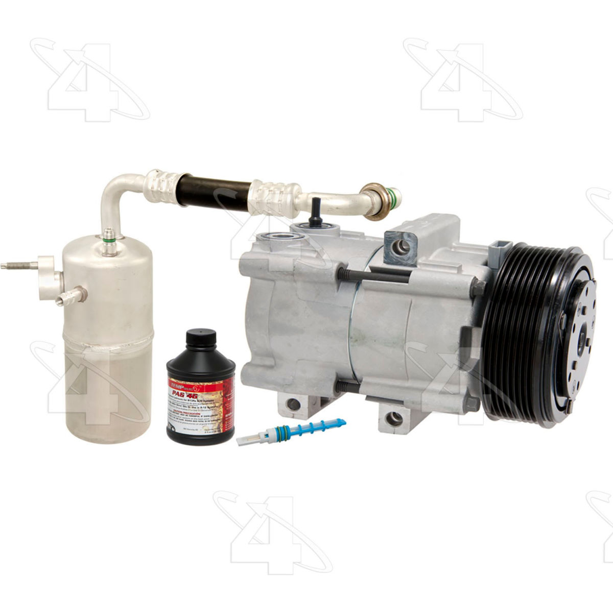 Four Seasons B2467309 2539NK Complete Air Conditioning Kit with New Compressor for 1998-2001 Ford F-150