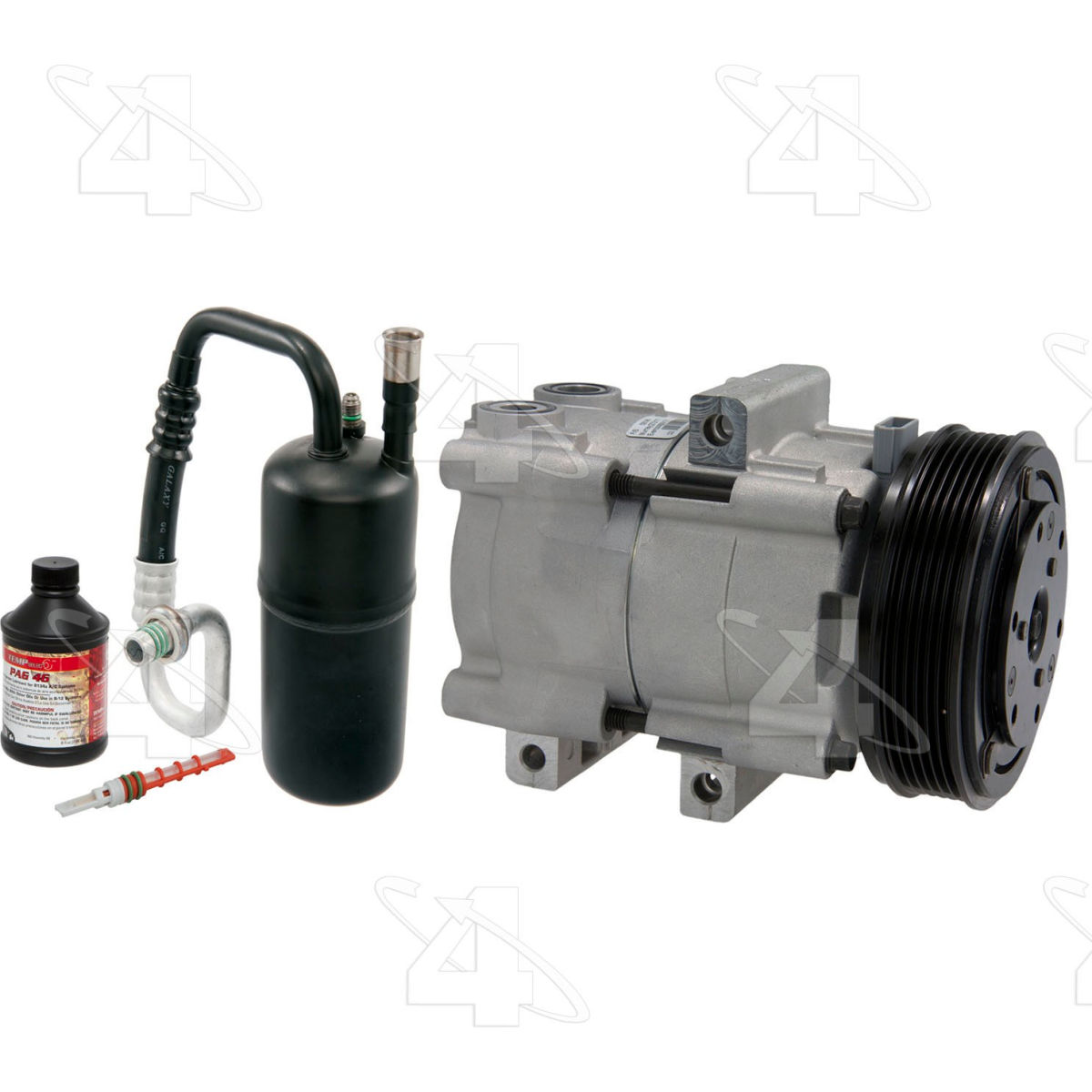 Four Seasons B2467105 3296NK Complete Air Conditioning Kit with New Compressor for 2001-2005 Ford Escape