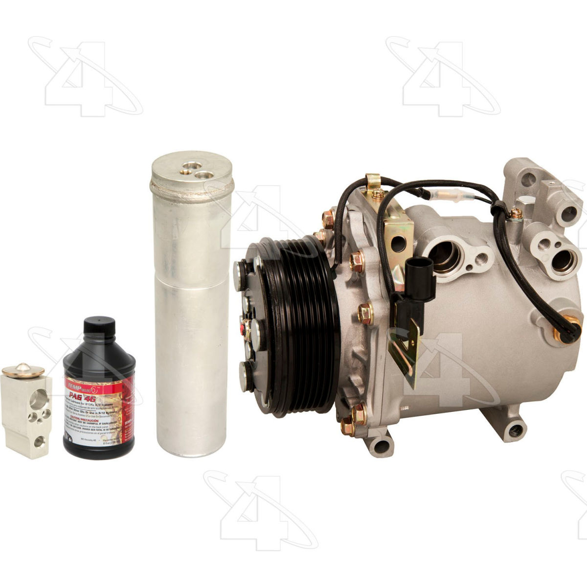 Four Seasons B2461778 4187NK Complete Air Conditioning Kit with New Compressor for 2011-2011 Mitsubishi Eclipse