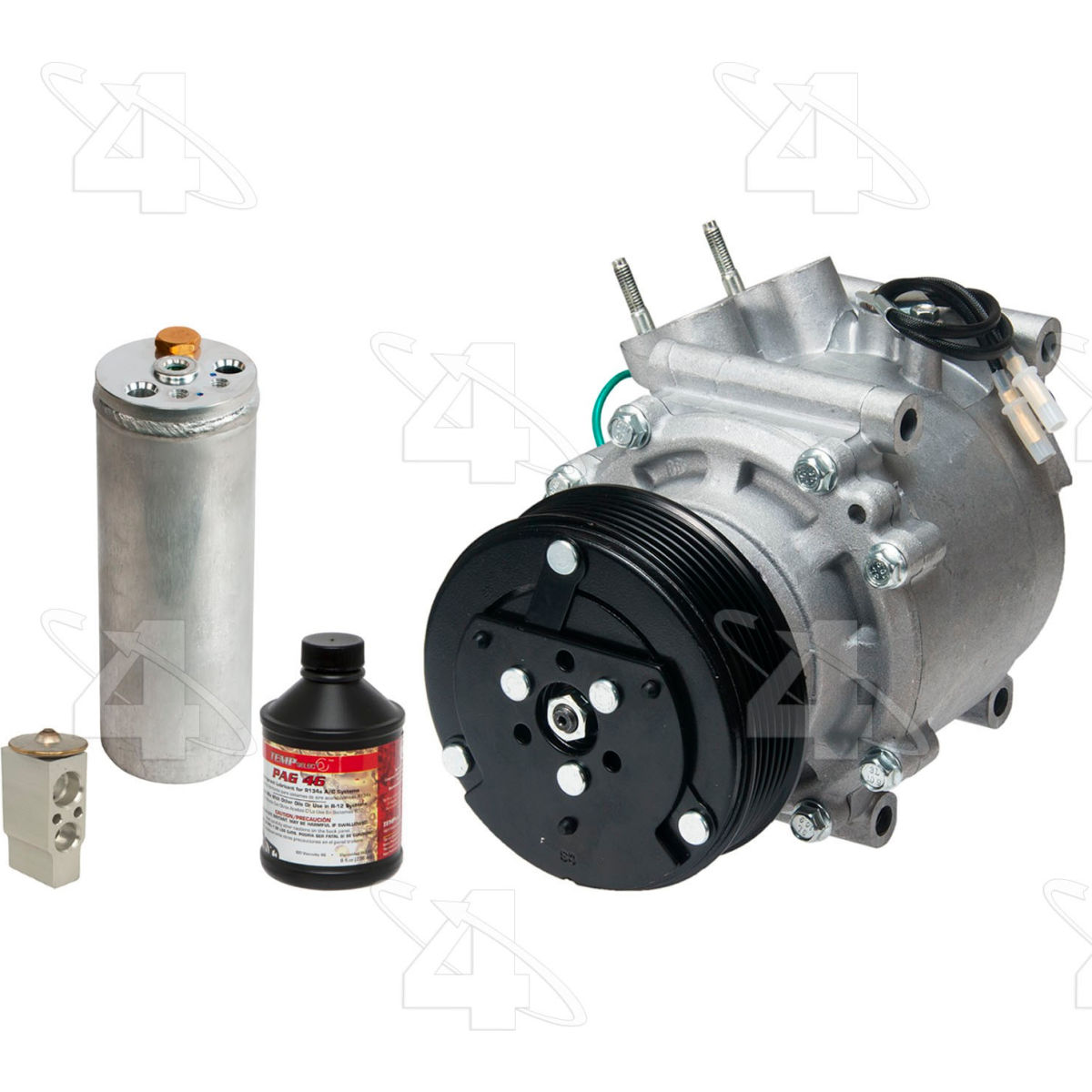 Four Seasons B2461416 3071NK Complete Air Conditioning Kit with New Compressor for 2001-2001 Honda Civic