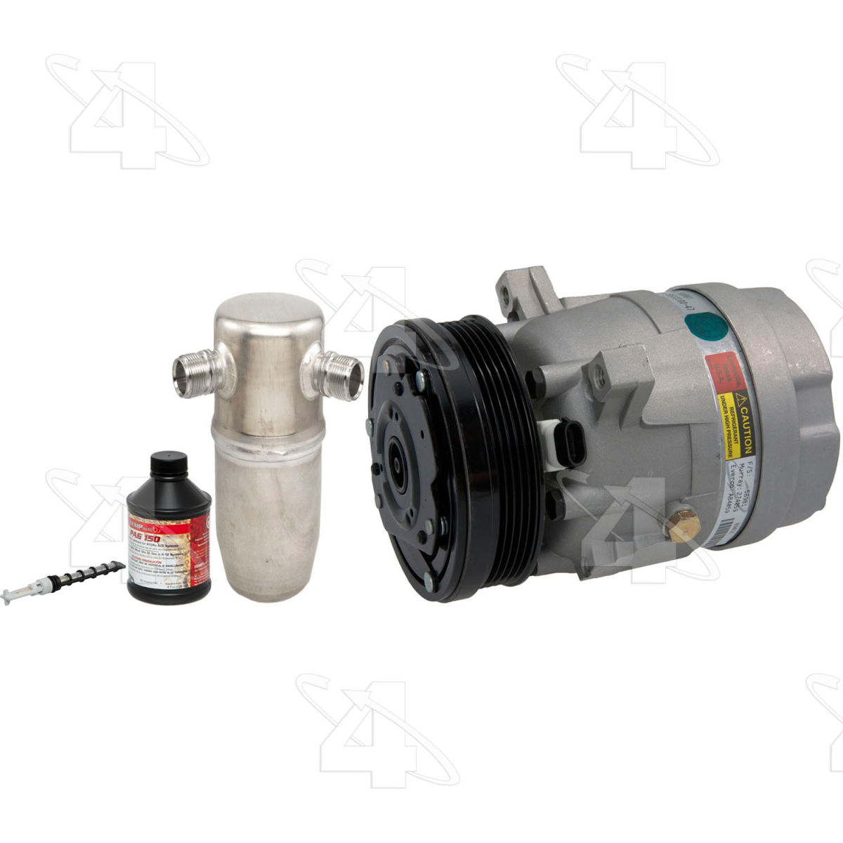 Four Seasons B2467281 1952NK Complete Air Conditioning Kit with New Compressor for 1995-2002 Chevrolet Cavalier