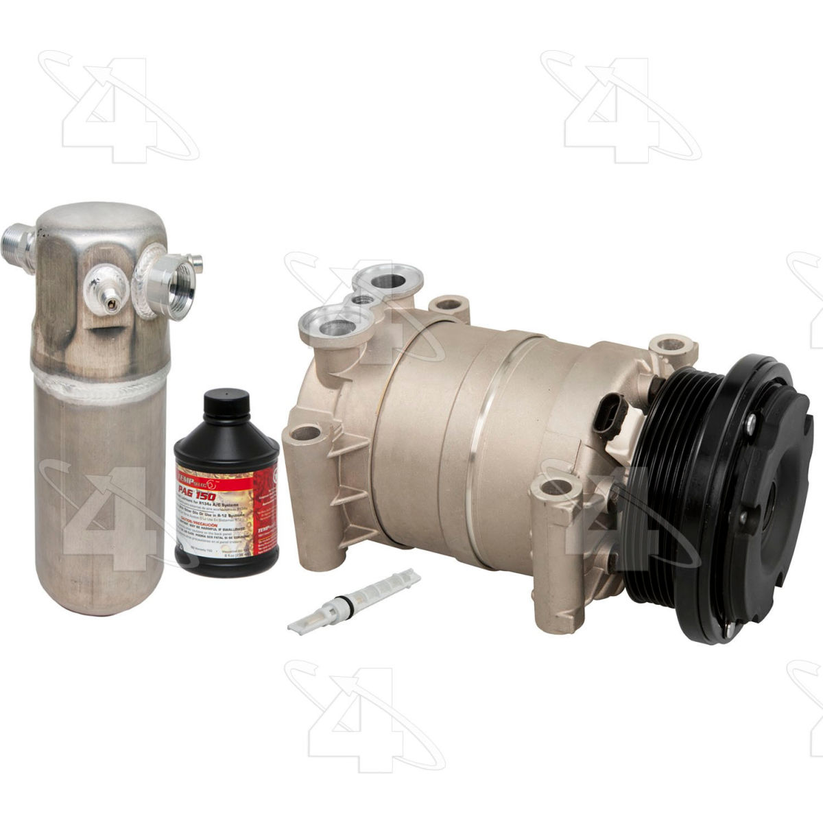 Four Seasons B2463405 2128NK Complete Air Conditioning Kit with New Compressor for 1999-2005 Chevrolet Blazer