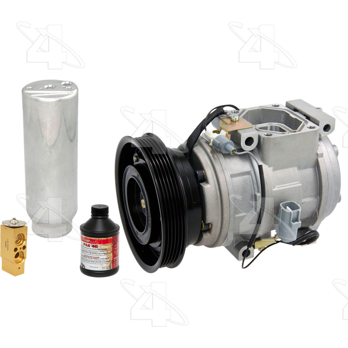 Four Seasons B2467130 1298NK Complete Air Conditioning Kit with New Compressor for 1994-2001 Toyota Camry