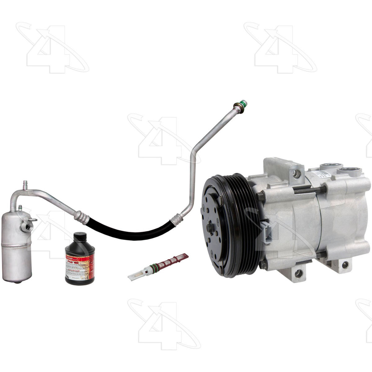Four Seasons B2463370 2143NK Complete Air Conditioning Kit with New Compressor for 1999-2004 Ford F-150