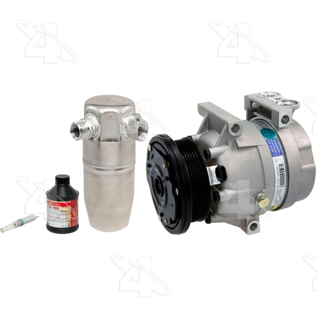 Four Seasons B2467169 1404NK Complete Air Conditioning Kit with New Compressor for 1999-2005 Buick Century