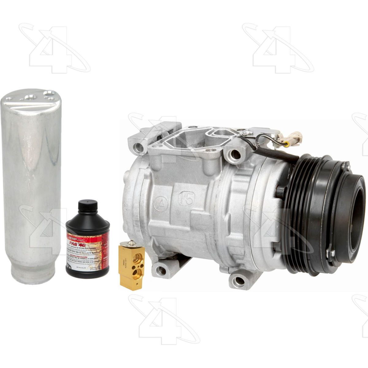 Four Seasons B2461345 1032NK Complete Air Conditioning Kit with New Compressor for 1995-2004 Toyota Tacoma