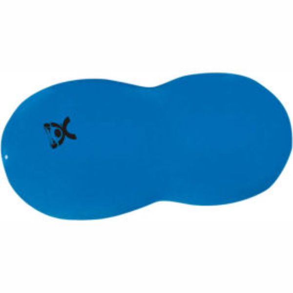 B2180592 CanDo Inflatable Exercise Saddle Roll, Blue - 32 x 51 in.