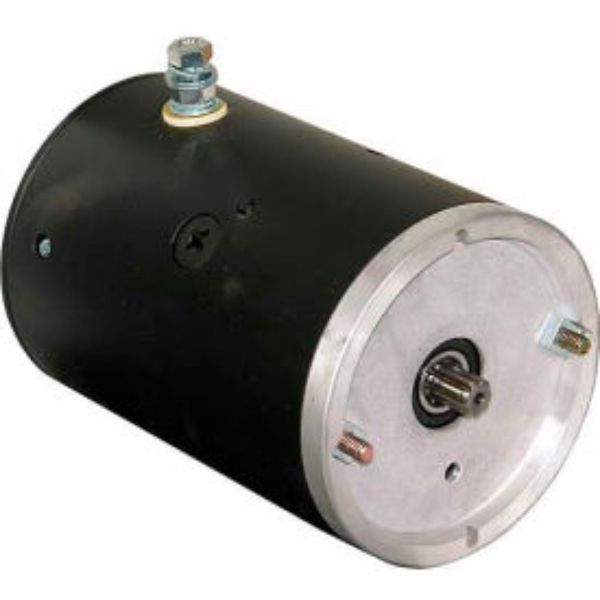 B919183 M3400 Clockwise Rotation, 9 Spline Output Shaft 12V DC Motor