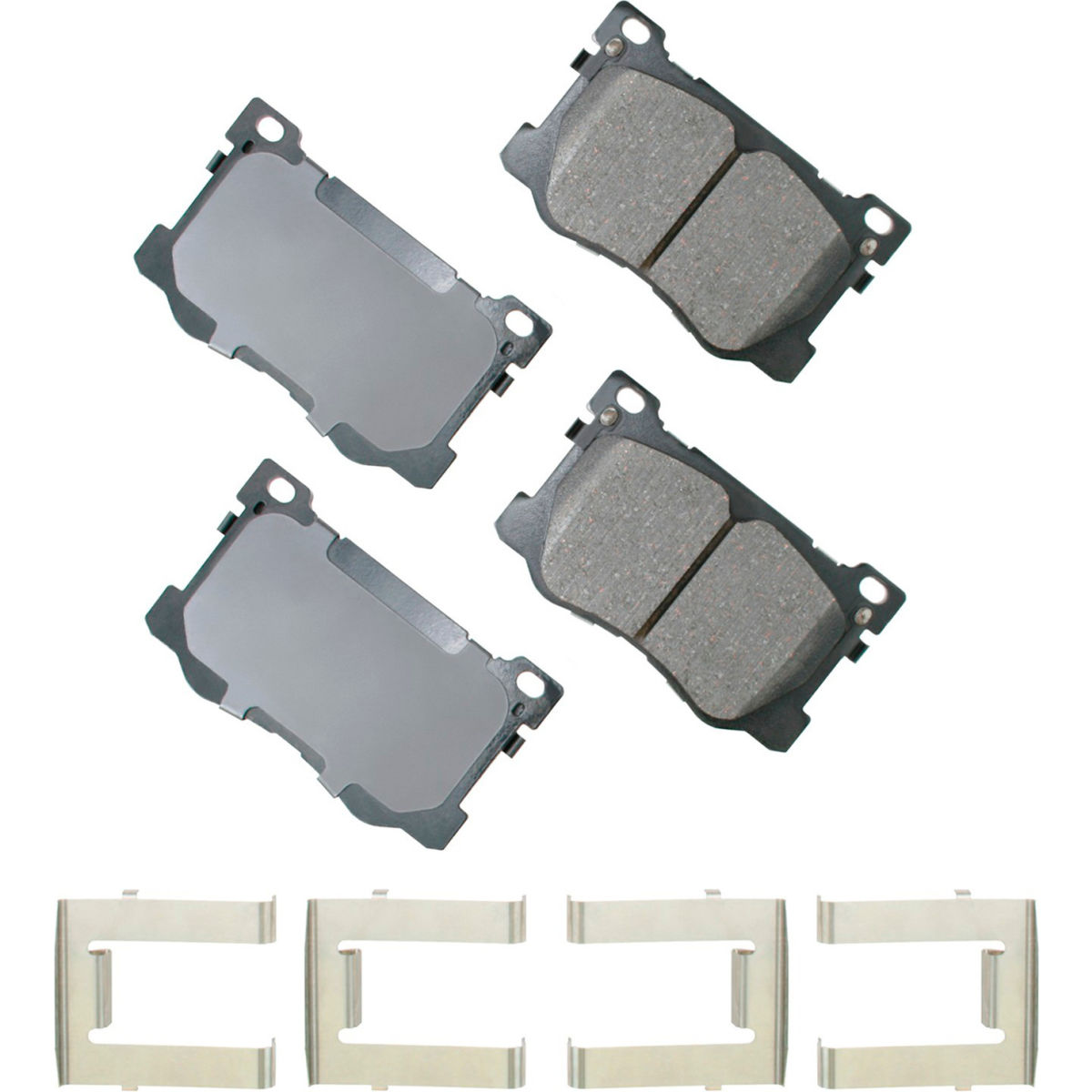 B2380564 AKACT1799 ProAct Ultra Premium Ceramic Disc Brake Pad Kit for 2016-2015 Hyundai Genesis