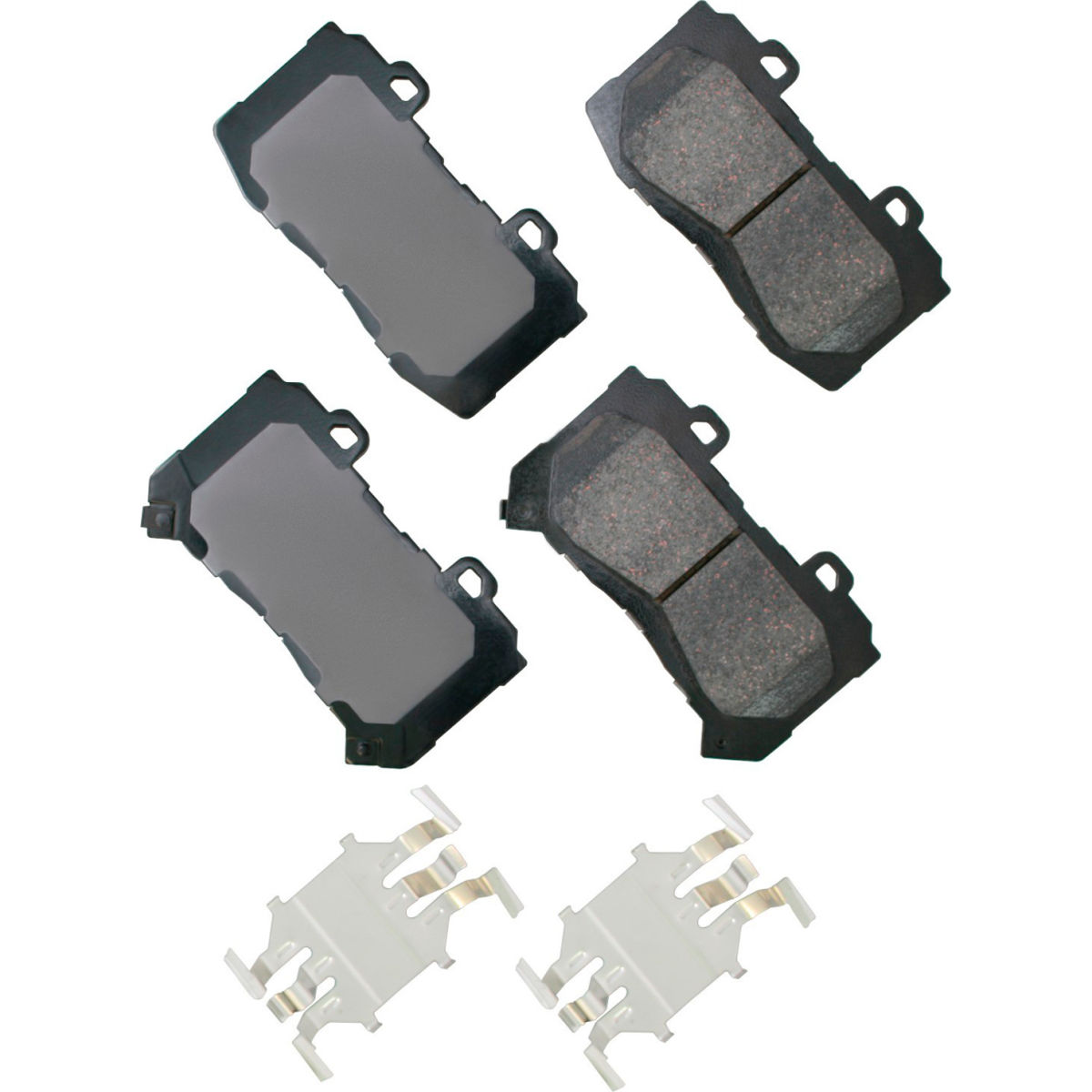 B2380572 AKACT1802 ProAct Ultra Premium Ceramic Disc Brake Pad Kit for 2017-2015 Chevrolet Colorado