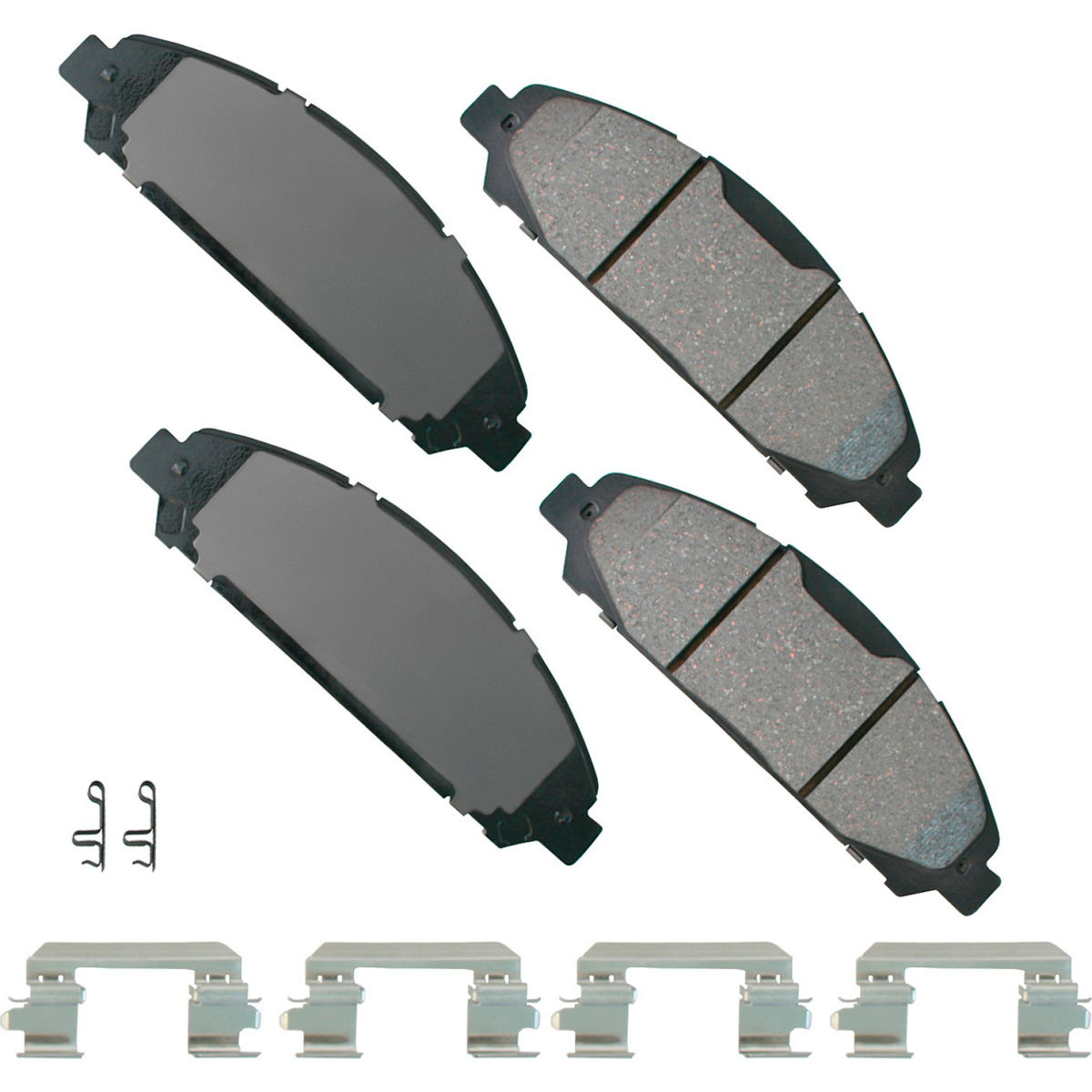 B2380672 AKACT1791 ProAct Ultra Premium Ceramic Disc Brake Pad Kit for 2017-2015 Ford Mustang