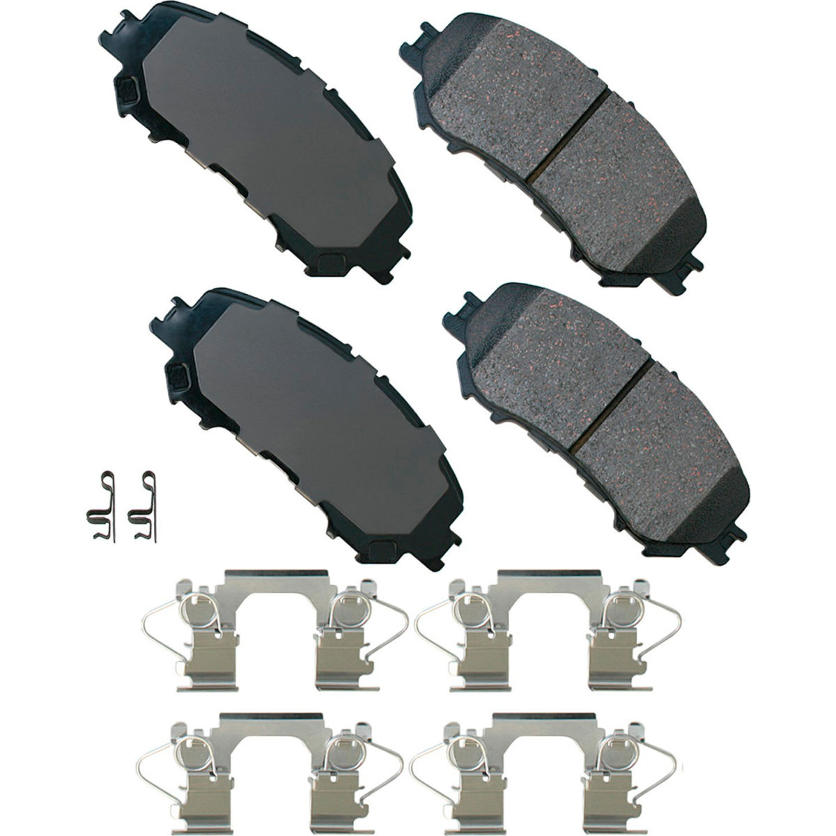 B2380671 AKACT1737 ProAct Ultra Premium Ceramic Disc Brake Pad Kit for 2017-2014 Nissan Rogue