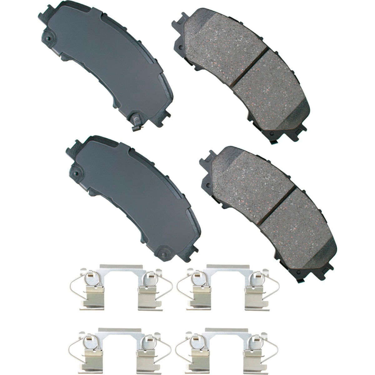 B2380638 AKACT1736 ProAct Ultra Premium Ceramic Disc Brake Pad Kit for 2017-2014 Infiniti Q50