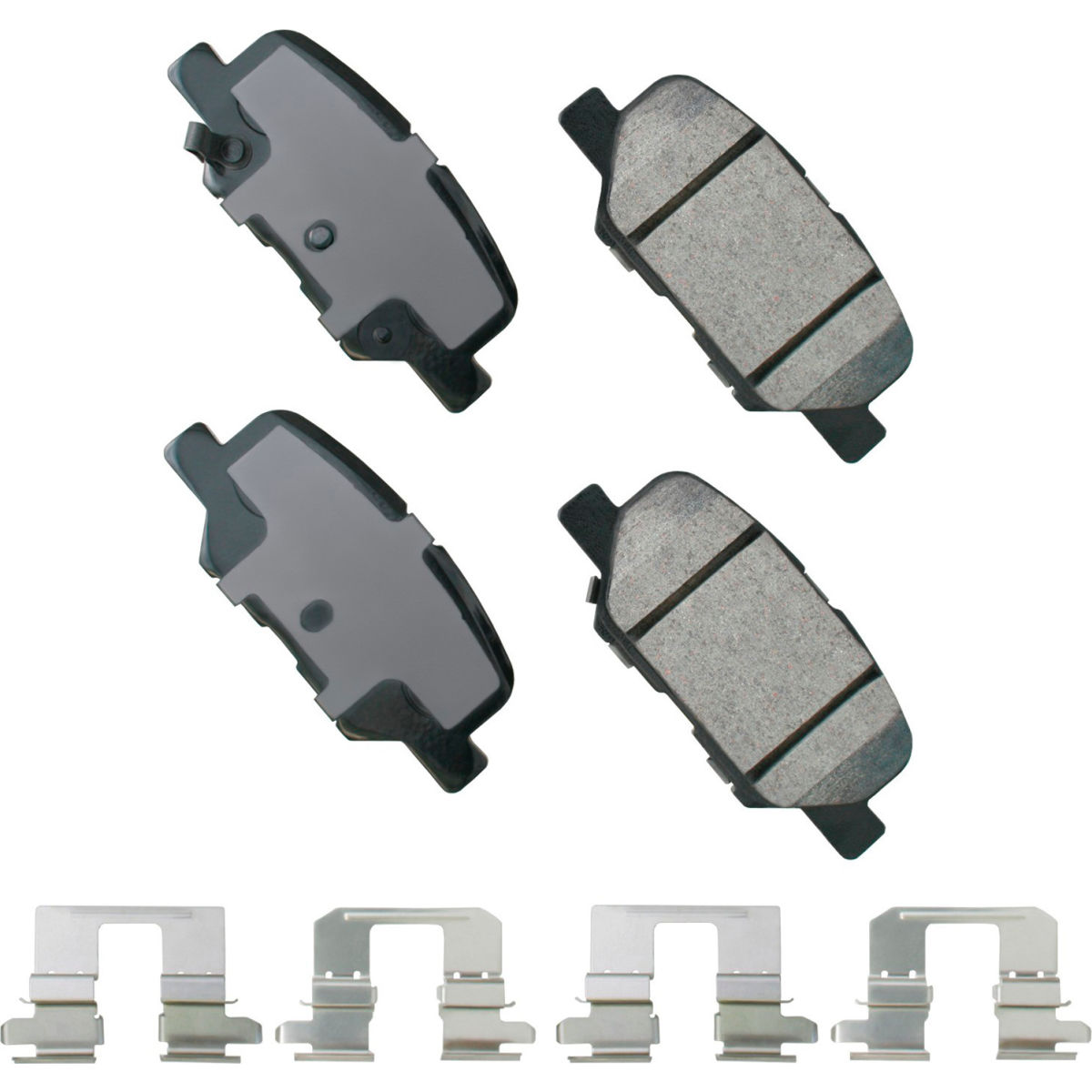 B2380667 AKACT1679 ProAct Ultra Premium Ceramic Disc Brake Pad Kit for 2015-2014 Mazda 6