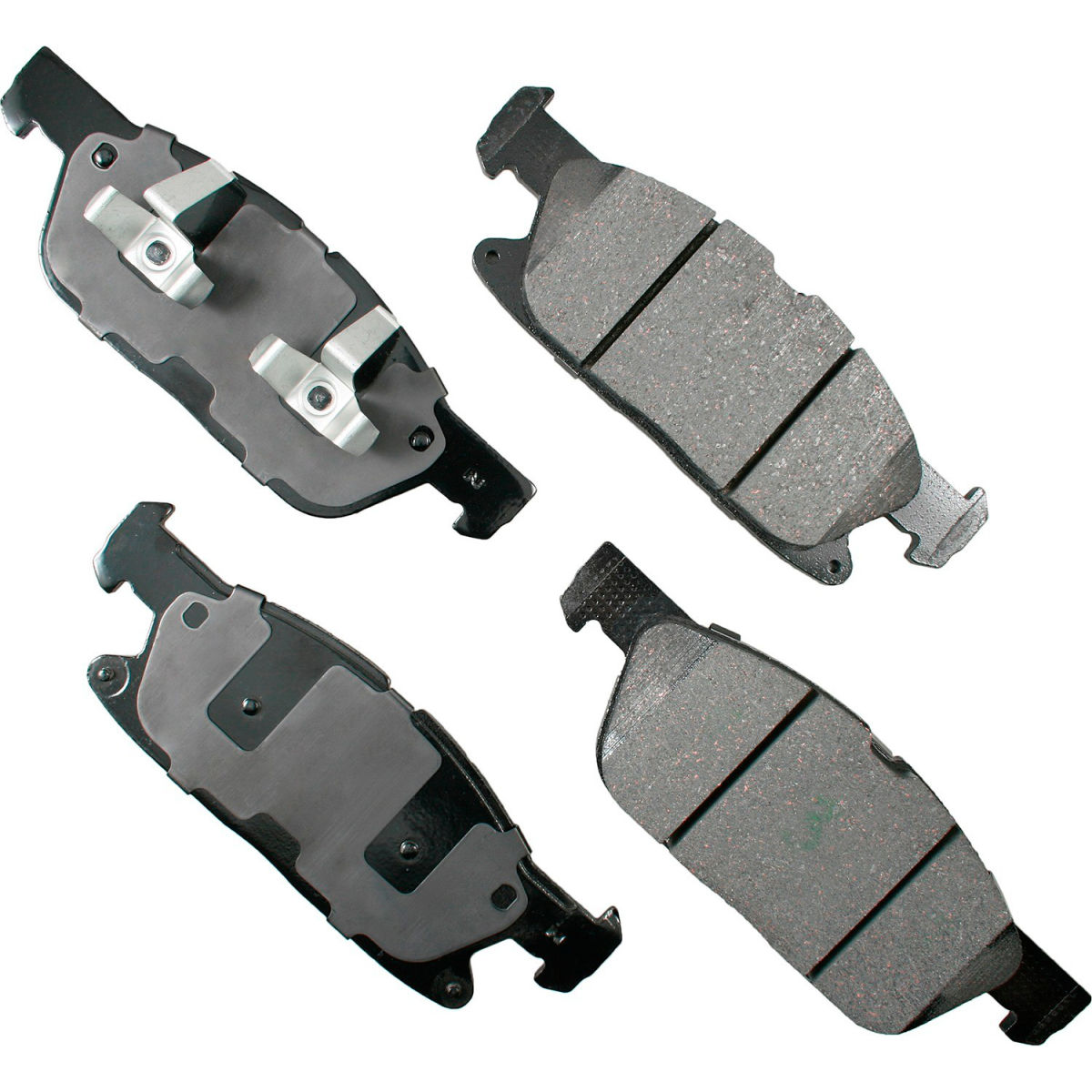 B2380573 AKACT1818 ProAct Ultra Premium Ceramic Disc Brake Pad Kit for 2018-2015 Ford Edge