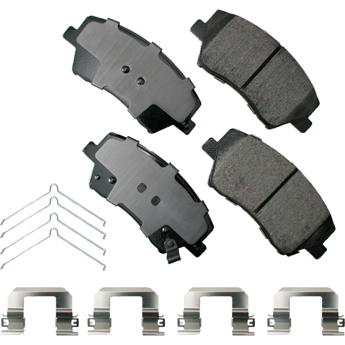 B2380650 AKACT1912 ProAct Ultra Premium Ceramic Disc Brake Pad Kit for 2019-2017 Hyundai Elantra
