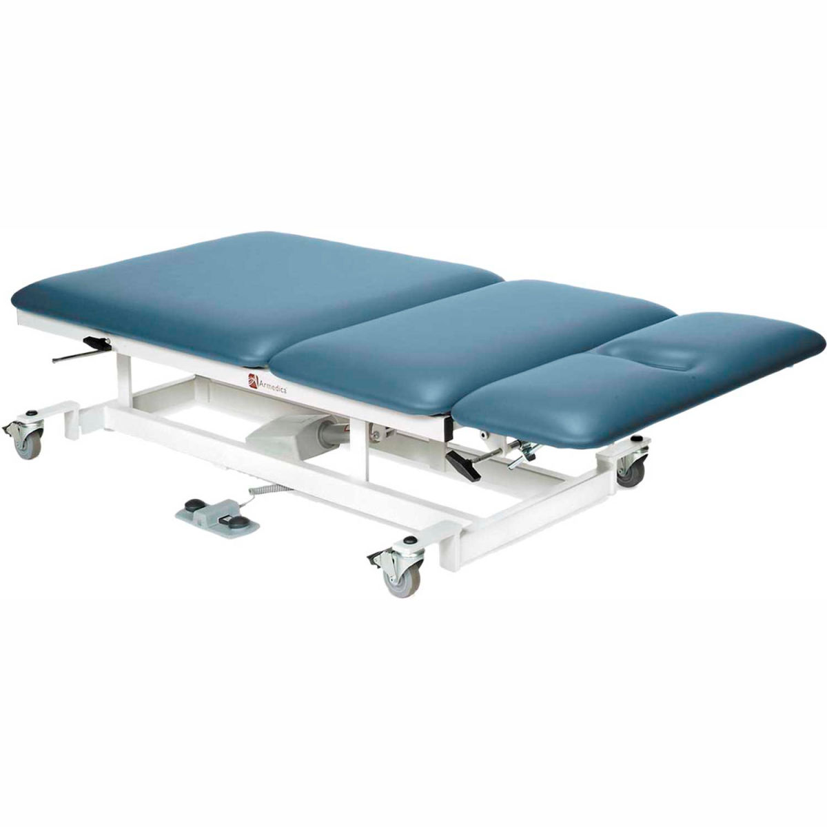 B2140405 800 lbs Bariatric Hi-Low Treatment Table with Casters, 3-Section - 76 x 36 x 22-38 in.