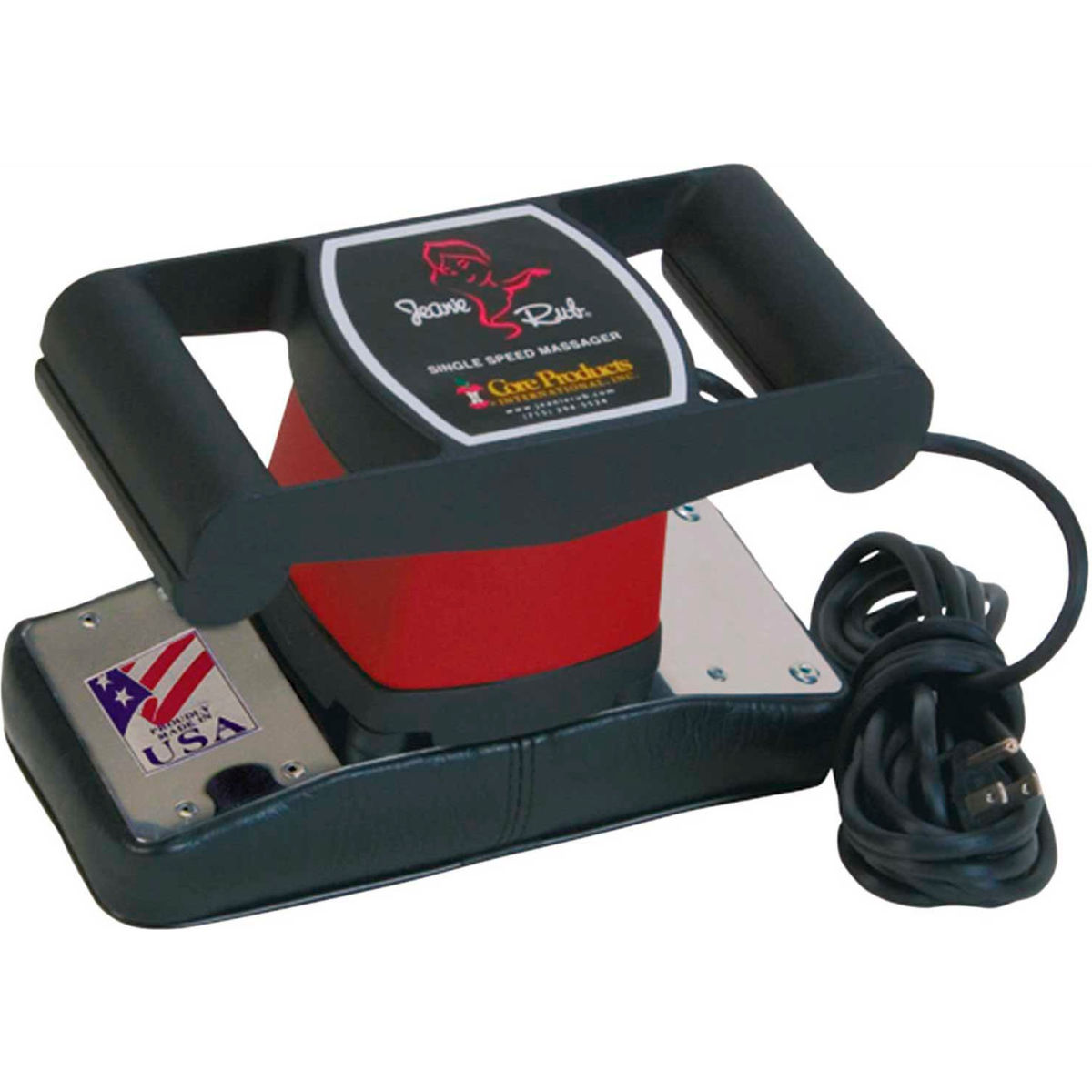 Jeanie Rub Large Pad Rotary & Orbital Body Massager - Variable Speed