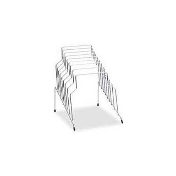 B51883 Fellowes Wire Step File 8 Sections - Silver - Pack of 4