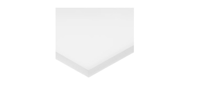 Picture of USA Sealing B2774145 48 x 48 x 0.09 in. Thick PTFE Sheet&#44; White