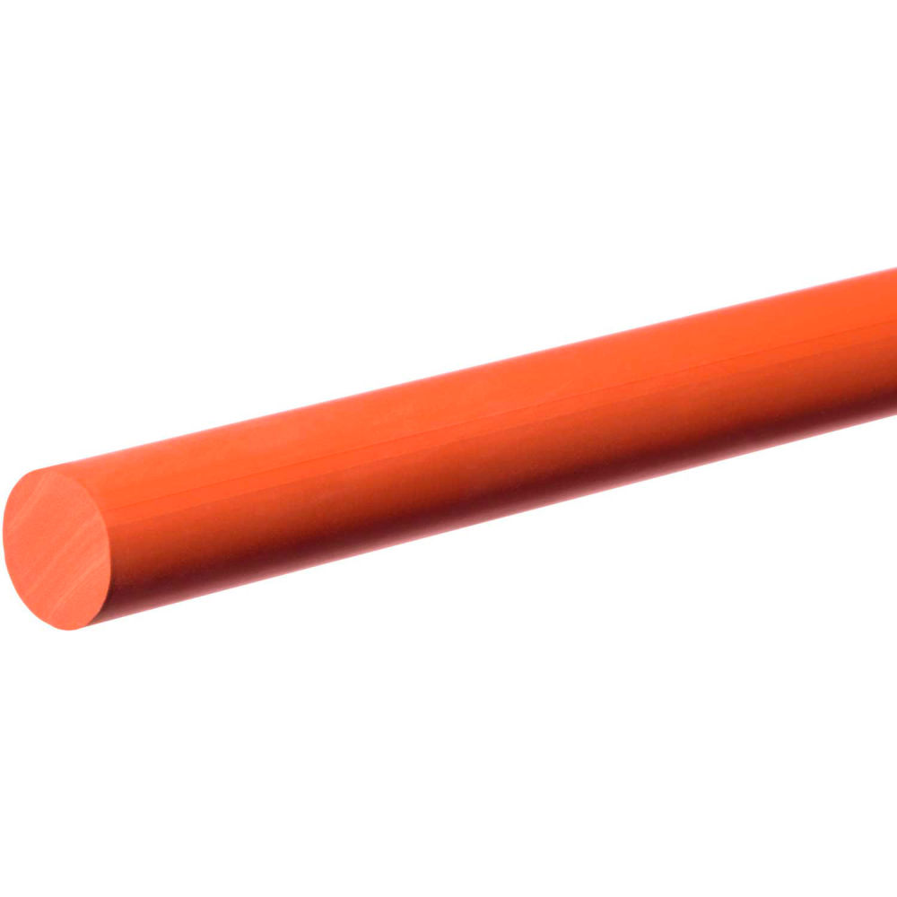 B2302946 0.070 in. Cross Section 10 ft. Silicone Rubber Cord, Red