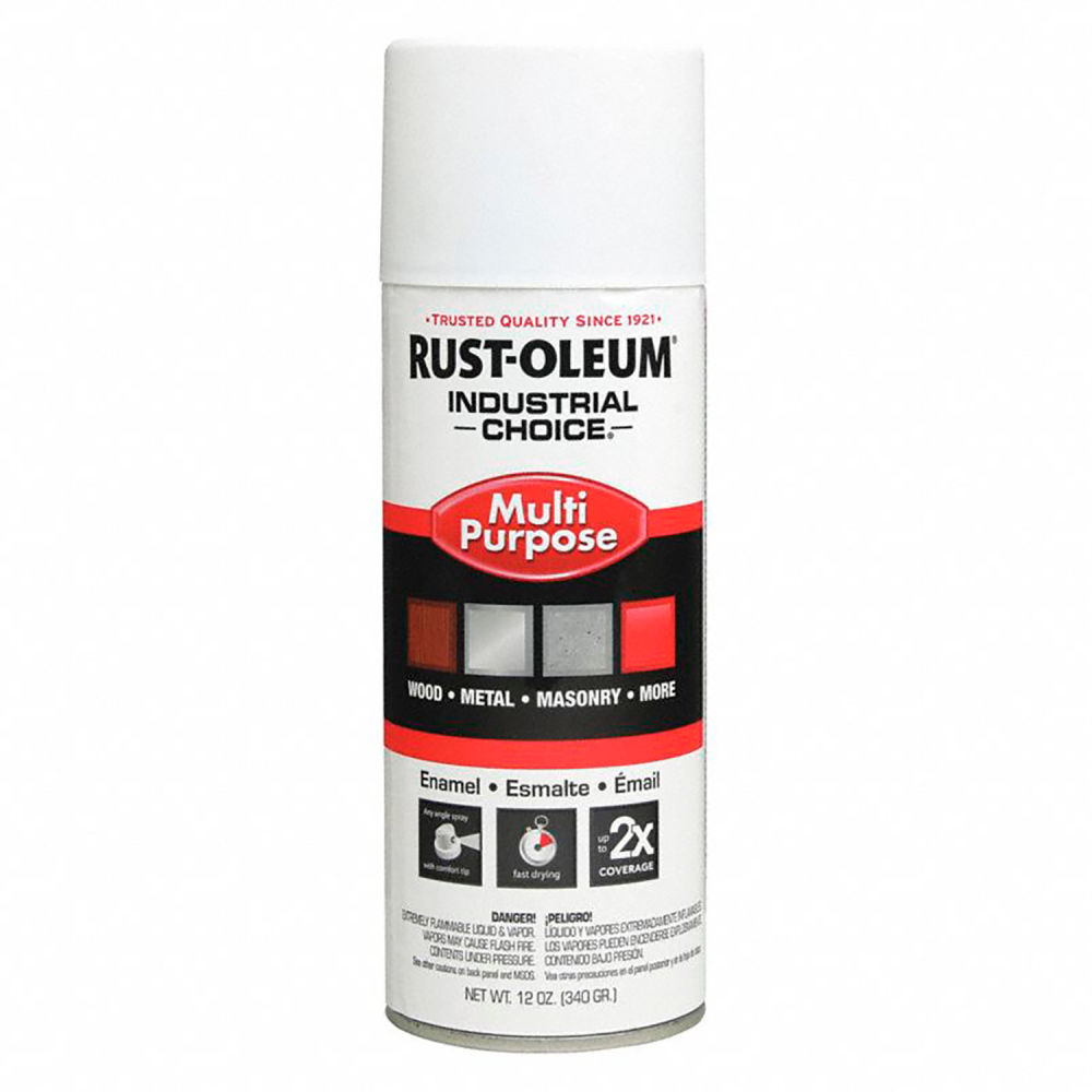 B3084921 12 oz Aerosol General Purpose Enamel Paint Primer, White - Case of 6