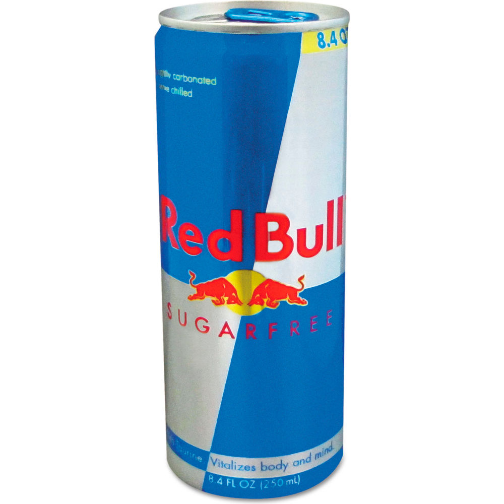 Picture of United Stationers Supply B3130847 Red Bull Sugar Free Energy Drink 8.4 oz Can - Pack of 24