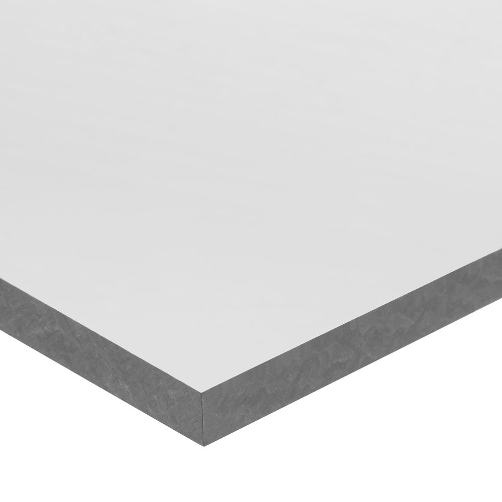 B2772152 6 x 6 x 0.5 in. Thick CPVC Sheet, Gray