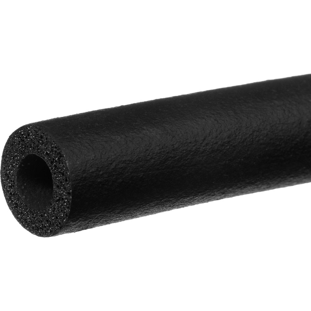 B2769791 24 x 0.5 ID x 1 in. OD Foam EPDM Tube, Black