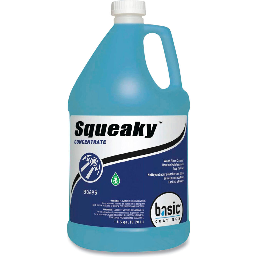 B3133853 Betco Squeaky Concentrate Floor Cleaner 1 gal Bottle - Pack of 4 -  United Stationers Supply