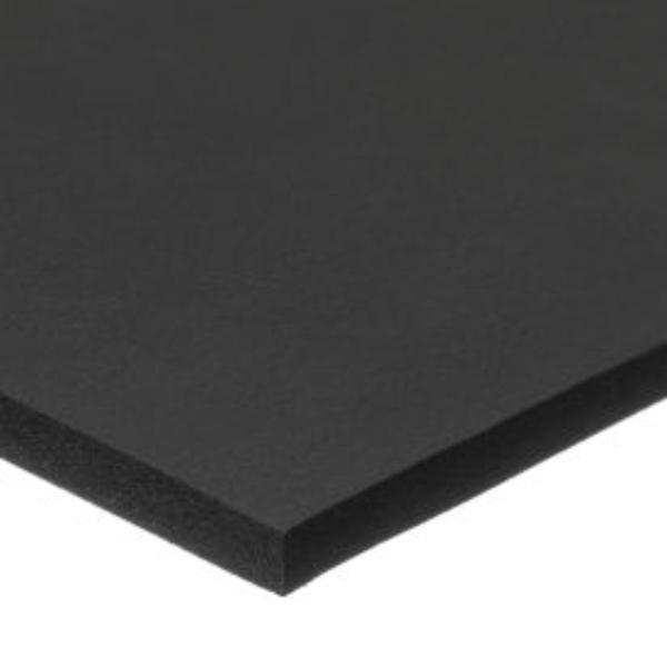 B2308432 0.5 x 13 x 13 in. No Adhesive Polyurethane Foam Sheet, Black