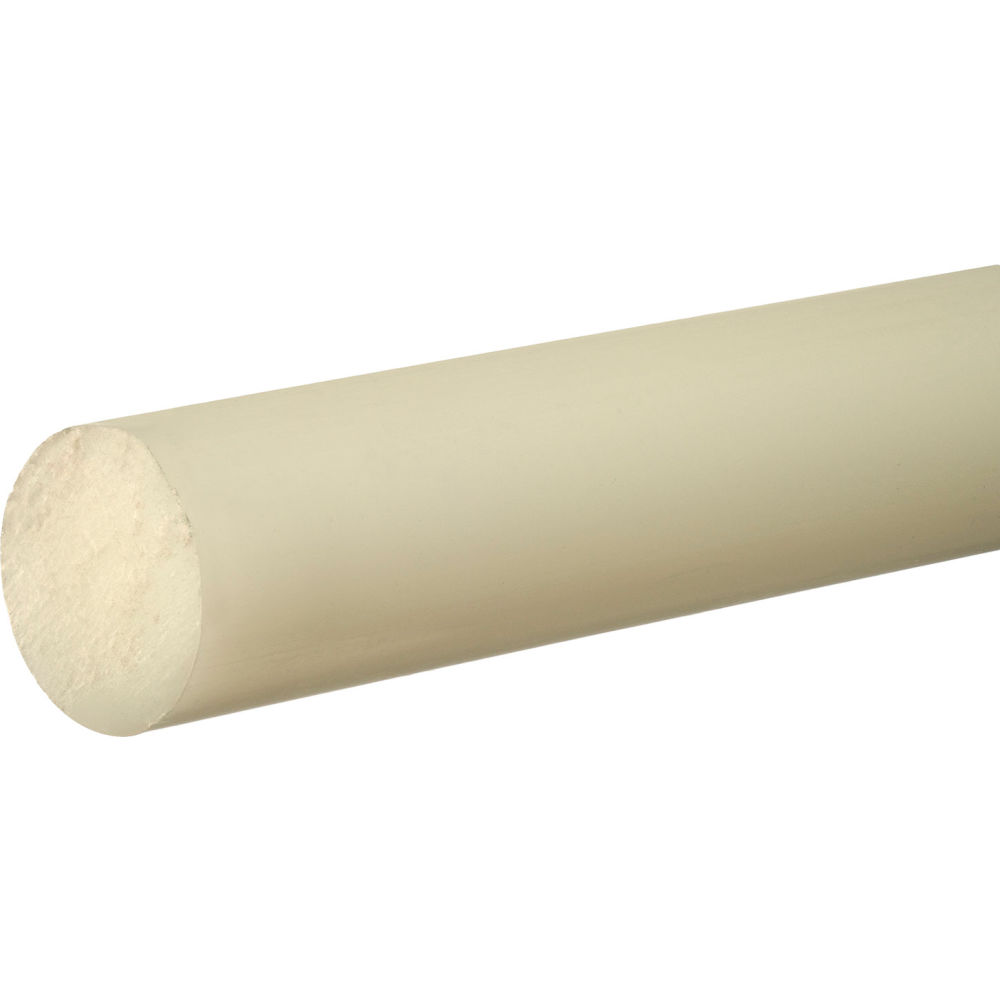 B2312336 Polypropylene Plastic Rod - 0.5 in. x 6 ft. Long