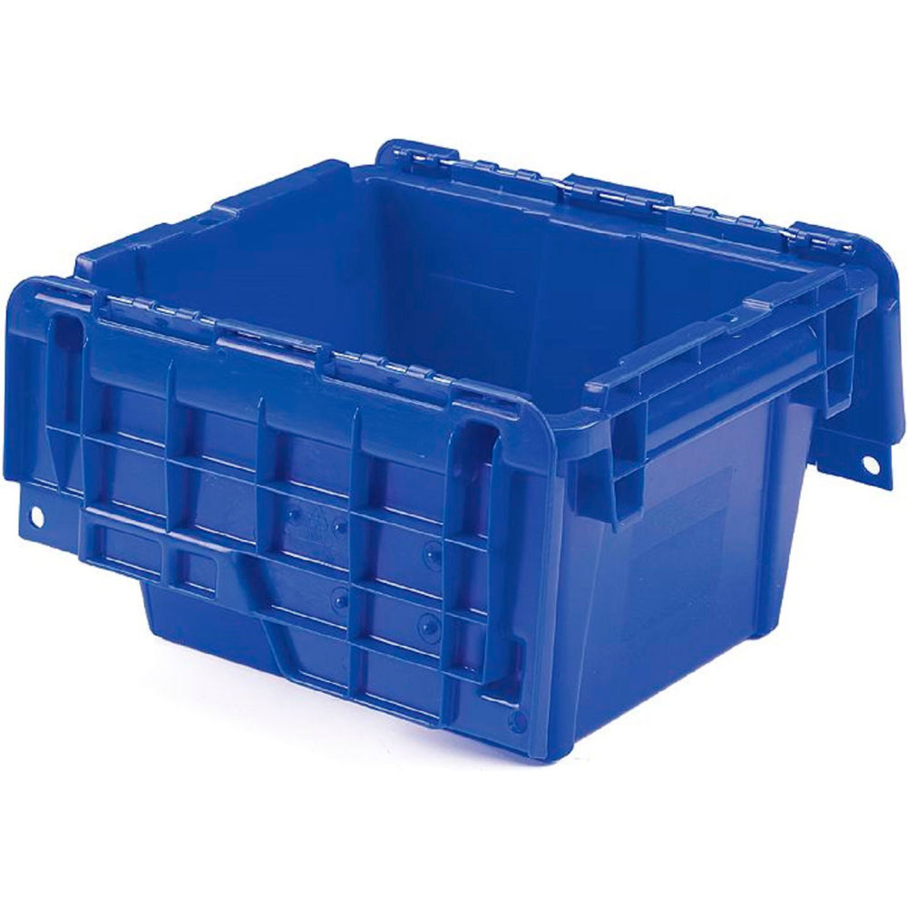 Picture of Lewis Bins 4414400 11.75 x 9.75 x 7.68 in. ORBIS Flipak Distribution Container&#44; Blue