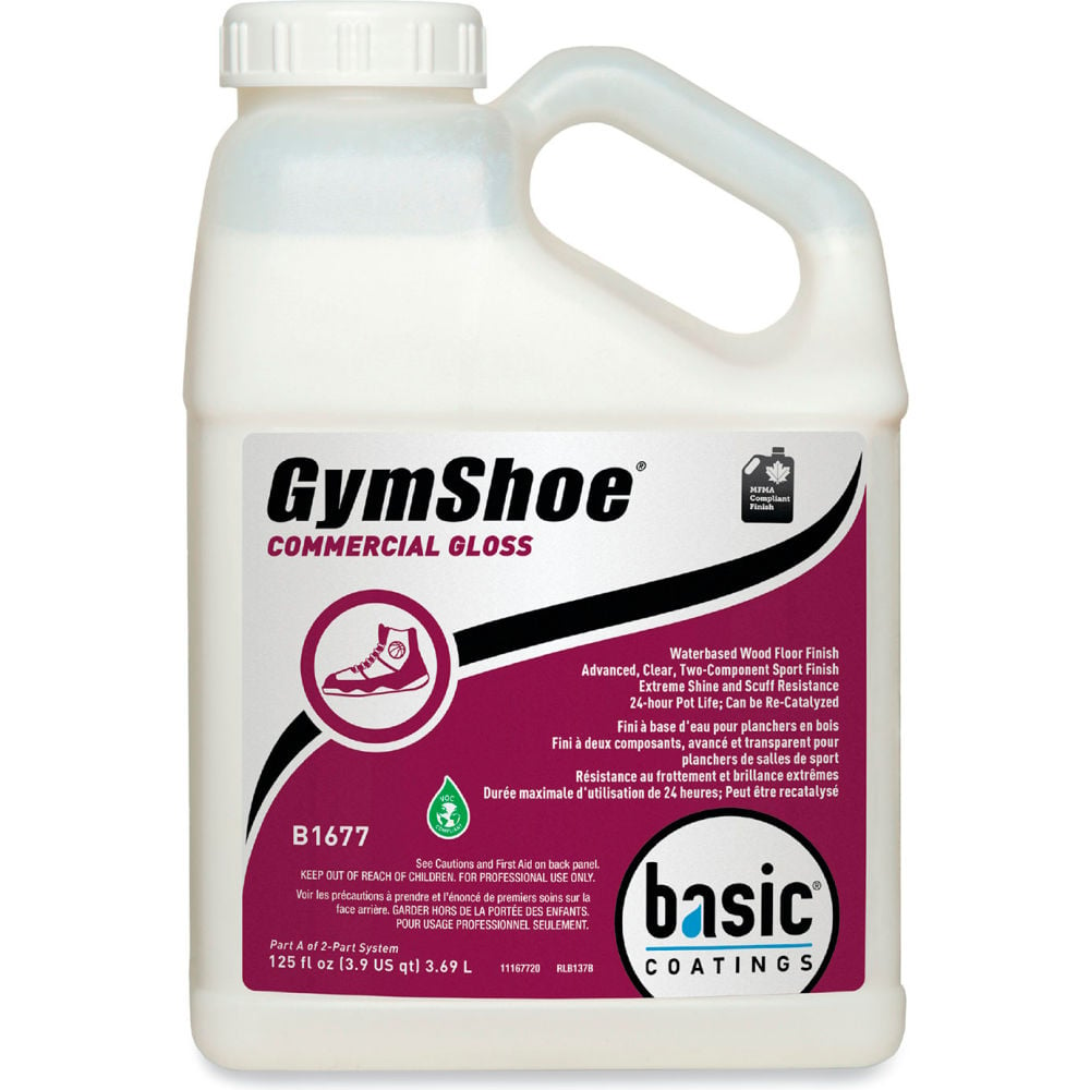 B3133844 Betco GymShoe Sport Floor Finish F-Style with Catalyst 1 gal Bottle - Pack of 4 -  United Stationers Supply