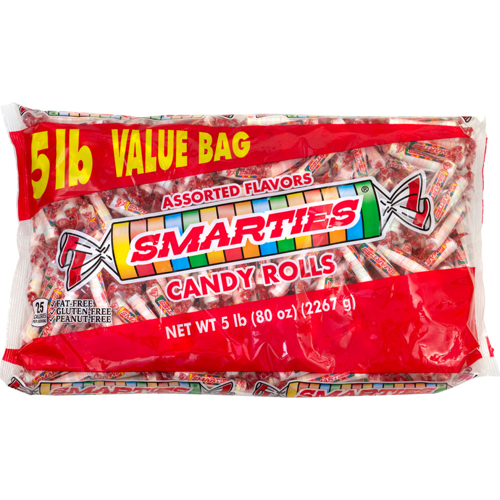 B2946746 Smarties Wrapped Candy - 5 lbs