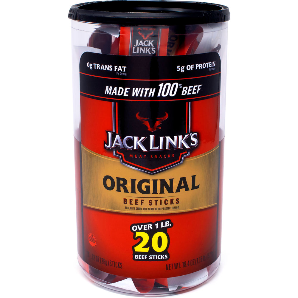 B2946867 Jack Links Big Beef Sticks - 0.92 oz - 20 Count