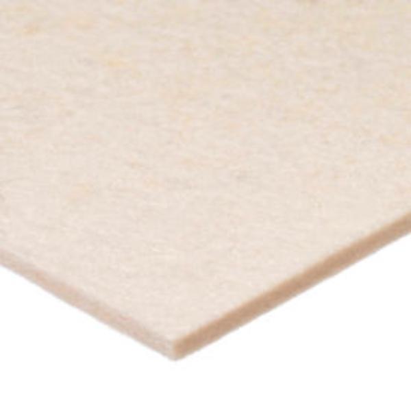 Grade F1 Felt Sheet - White - 12 x 12 in. - Durable Vibration Absorption